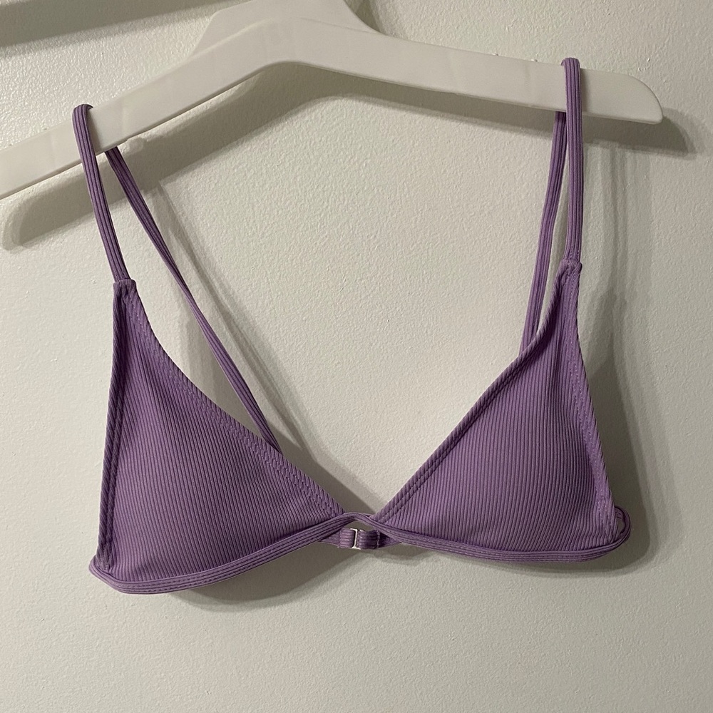 Purple Bikini Top